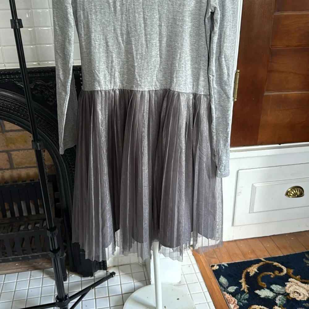 GAP  Girls‎ Long Sleeve Mix Fabric Dress in an XXL- worn a few times.
